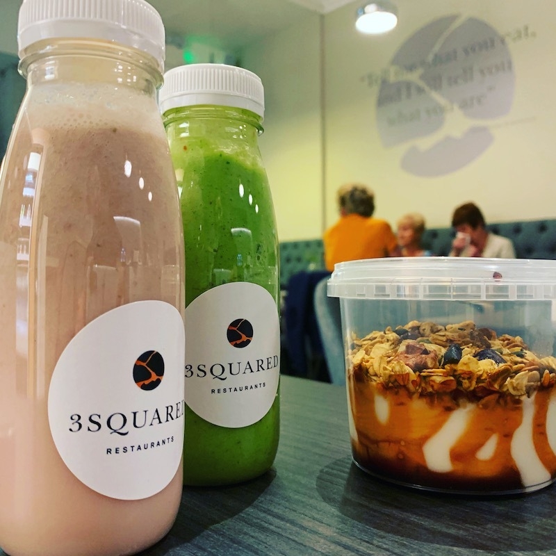 3 Squared Breakfast Pot And Smoothies