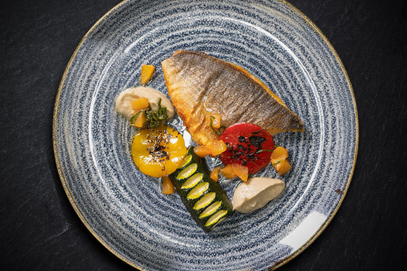 20190102 The River Restaurant At The Lowry Hotel Pan Roasted Sea Bream 600X400