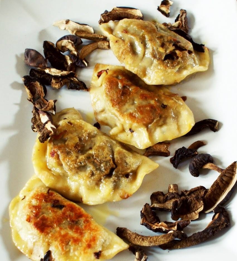 180227 Smak Polish Food Pierogi With Mushrooms