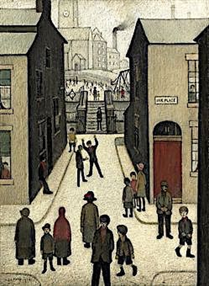 2019 08 07 Ls Lowry The Steps At Irk Place