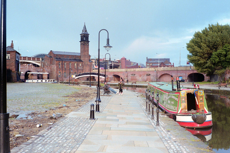 180404 90S Nineties End Of Bridgewater Canal Manchester 1990 Robin Webster
