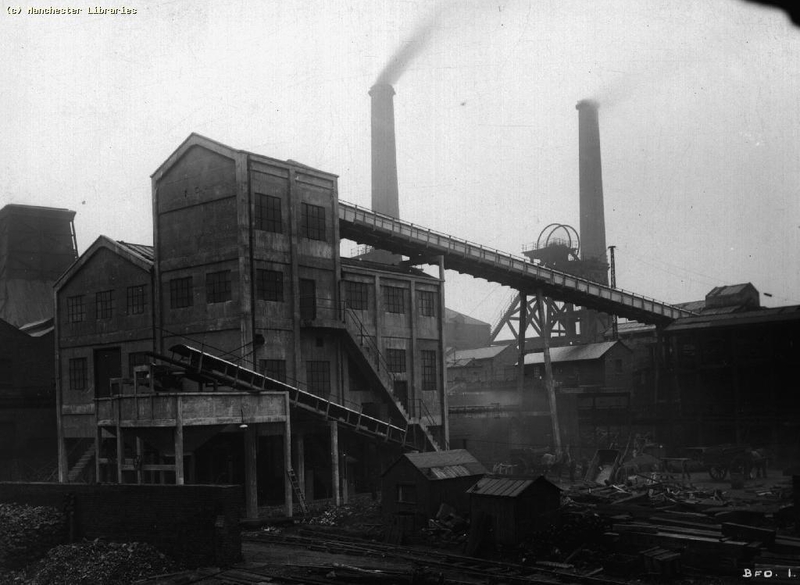Coal Mining Bradford Colliery Manchester Date 1928