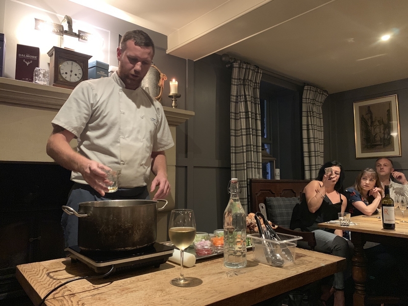 2019 10 22 Derby Arms Head Chef Demo