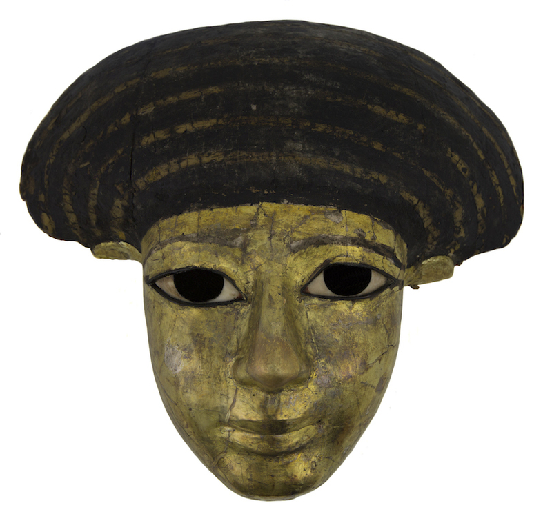 2019 03 15 Museum Of Wigan Life 18Th Dynasty Gilded Coffin Face