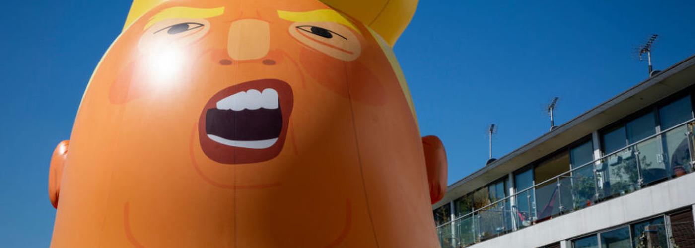 Donald Trump Baby Balloon